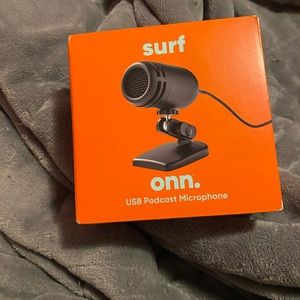 USB podcast microphone